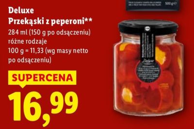 Przekąski z peperoni  promocja w Lidl