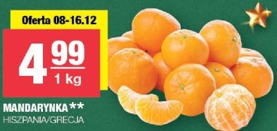 Mandarynka SPAR promocja w SPAR