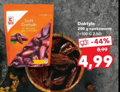 Daktyle suszone K-classic promocja
