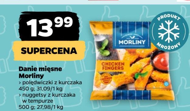 Nuggetsy z kurczaka Morliny promocja