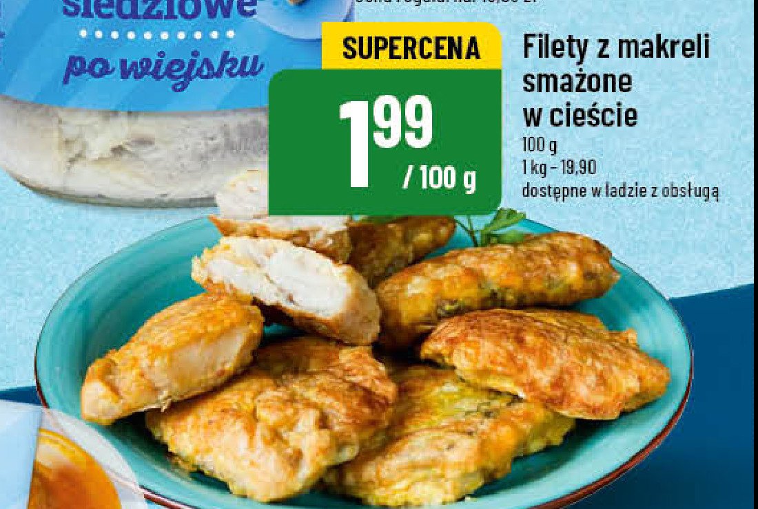 Filet z makreli w cie艣cie promocja