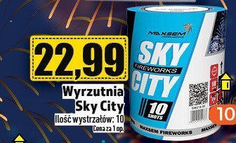 Wyrzutnia Sky City promocja w TOPAZ