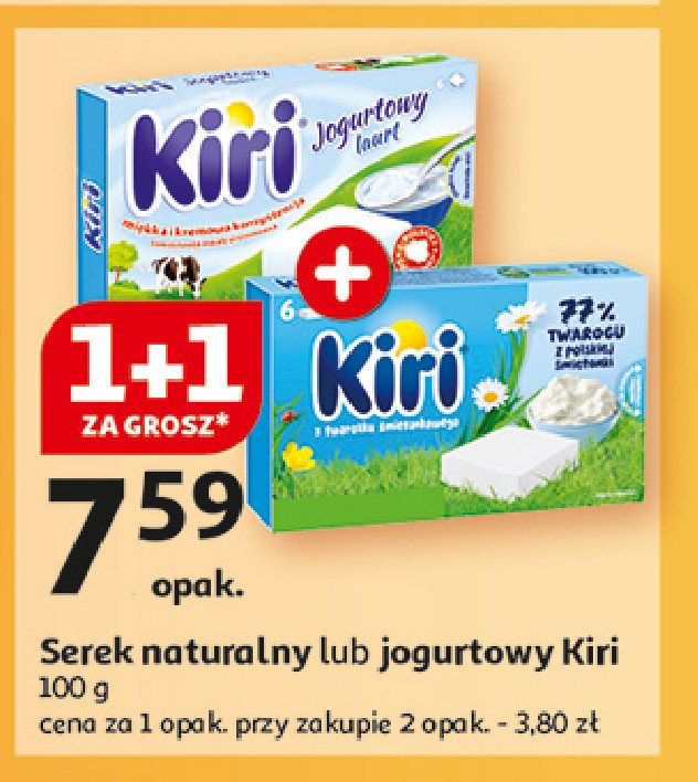 Serek jogurtowy Kiri promocja