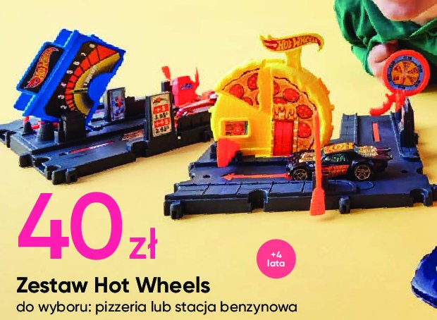 Zestaw stacja benzynowa Hot wheels city promocja w Pepco