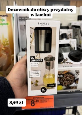 Dozownik do oliwy 200 ml promocja w Biedronka