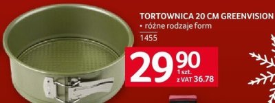 Tortownica 20 cm Greenvision promocja w Selgros