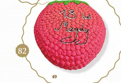 Tort truskawka promocja w TOPAZ