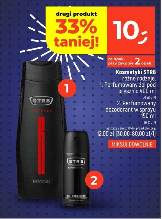 Żel pod prysznic Str8 red code promocja