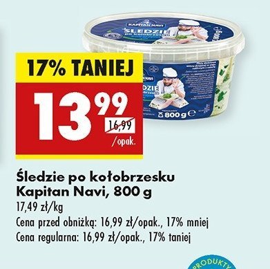 Śledzie po kołobrzesku Kapitan navi promocja