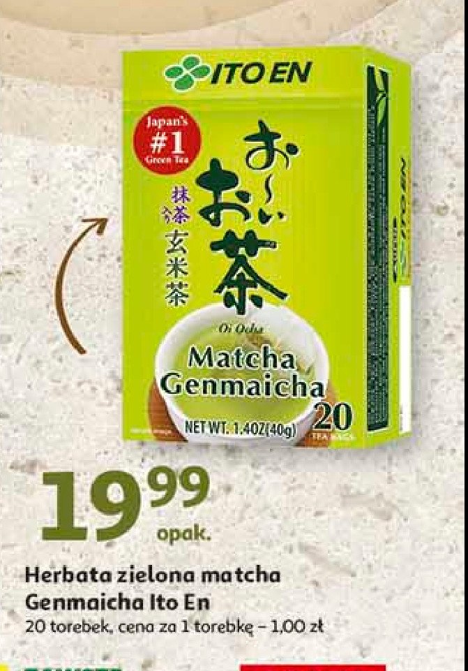 Herbata matcha genmaicha Ito en promocja w Auchan