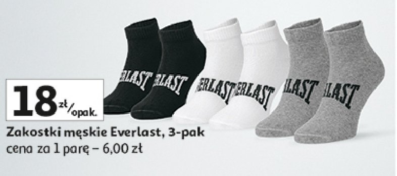 Skarpety męskie Everlast promocja
