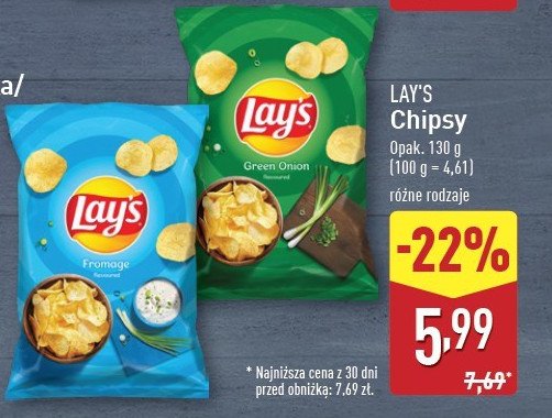 Chipsy fromage Lay's Frito lay lay's promocja