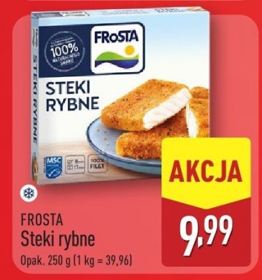 Steki rybne  promocja w Aldi