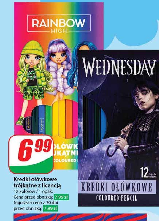 Kredki rainbow high promocja