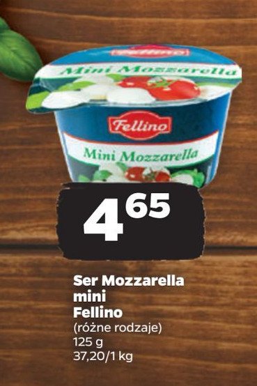 Mozzarella mini Fellino promocja