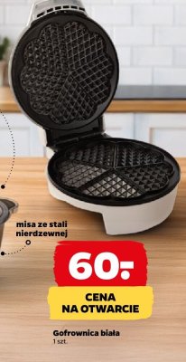 Gofrownica biała promocja w Netto