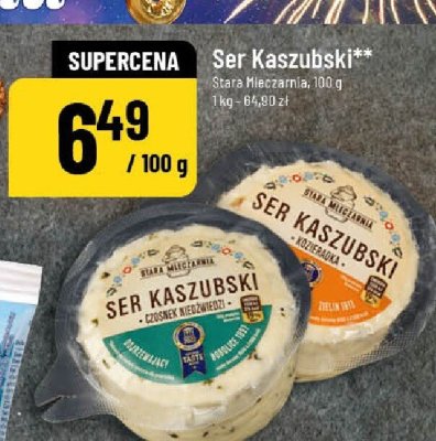 Ser Kaszubski Stara Mleczarnia promocja w POLOmarket