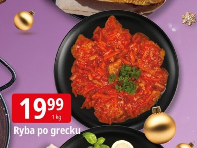 Ryba po grecku promocja w Leclerc