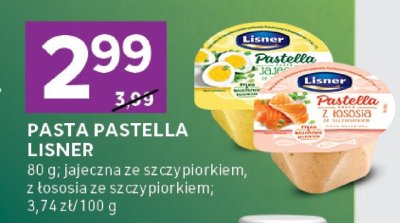 Pasta Pastellа Lisner promocja w Stokrotka