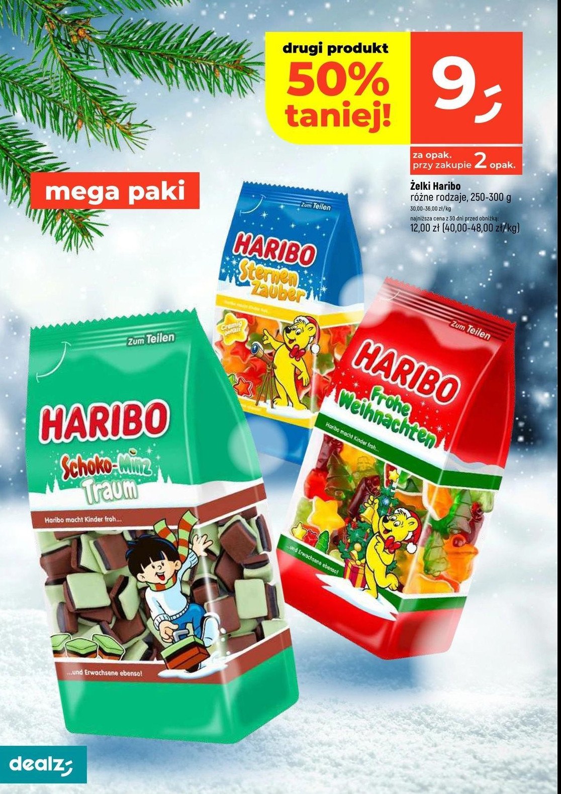 Żelki schoko-minz traum Haribo promocja