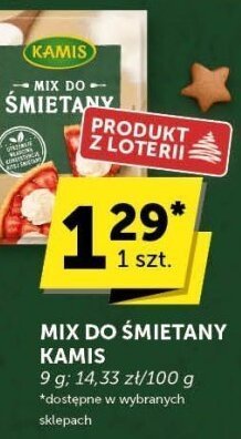 Mix do śmietany Kamis promocja w Groszek