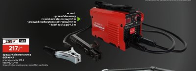 Spawarka inwertorowa GERMINA prąd spawania 120 A promocja w Leroy Merlin
