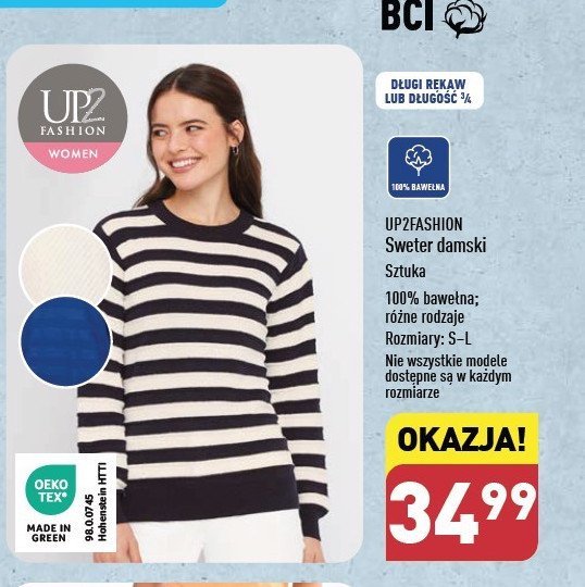 Sweter damski s-l Up2fashion promocja w Lidl