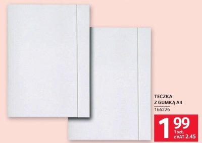 Teczka z gumką A4 promocja w Selgros
