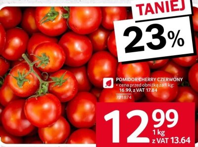 Pomidor cherry czerwony Selgros promocja