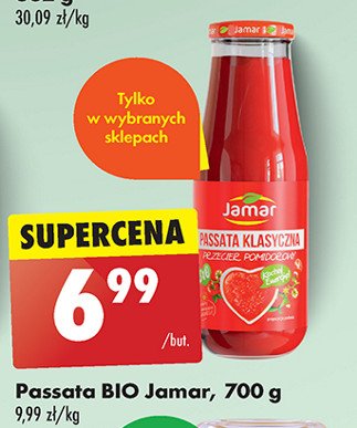 Passata pomidorowa Jamar promocja w Biedronka