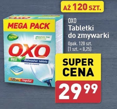 Tabletki do zmywarek OXO promocja