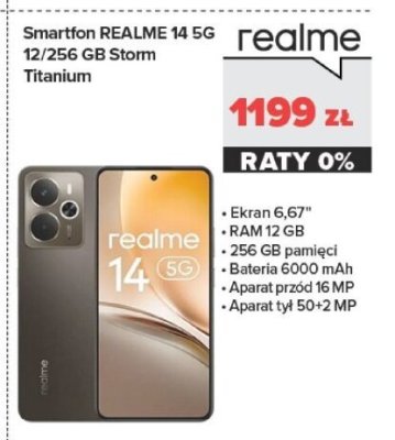 Smartfon 14 5G 12/256 GB Storm Titanium promocja w NEONET