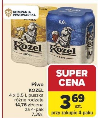 Piwo promocja w Carrefour Market