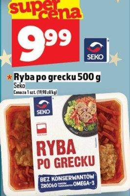 Ryba po grecku 500 g promocja w TOPAZ
