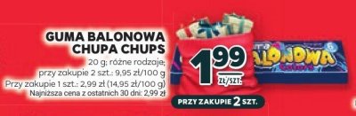 Guma balonowa Chupa Chups promocja w Stokrotka