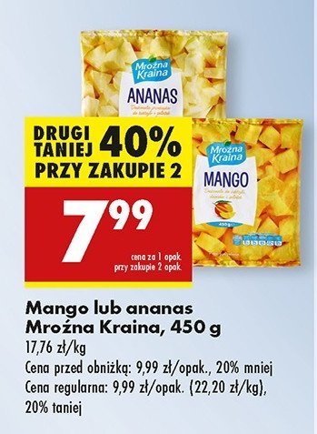 Ananas Mro藕na kraina promocja