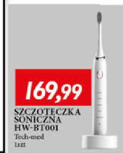 Szczoteczka soniczna hw-bt001 Tech-med promocja