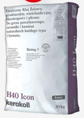 Klej Kerakoll H40 Icon szary 20 kg promocja w Castorama
