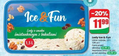 Lody promocja w Dino