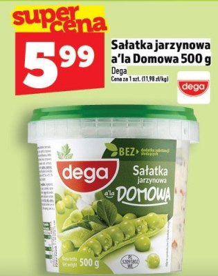 Sałatka jarzynowa a'la Domowa Dega 500 g promocja w TOPAZ