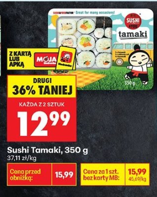 Sushi Tamaki promocja w Biedronka