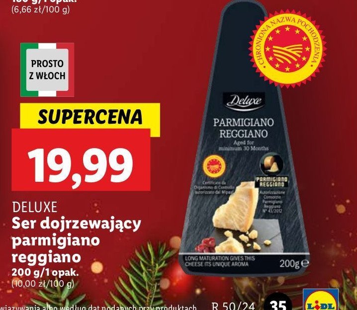 Ser parmigiano reggiano Deluxe promocja