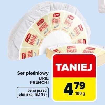 Ser pleśniowy BRIE FRENCHI promocja w Carrefour Market
