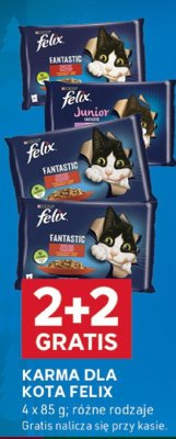 Karma dla kota Felix Fantastic promocja w Stokrotka