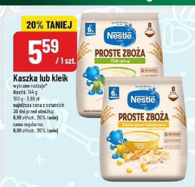 Kaszka Nestlé Proste Zboża promocja w POLOmarket