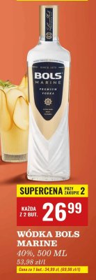 Wódka Bols Marine 40% 500ml promocja w Biedronka