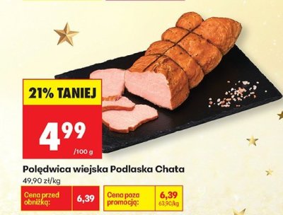 Polędwica wiejska Podlaska Chata promocja w Biedronka