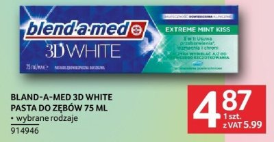 Pasta do z臋b贸w Blend-a-med promocja w Selgros