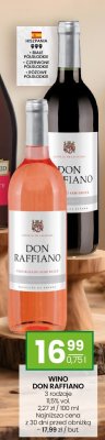 Wino Don Raffiano Pino Rosado Semi Dulce różowe półsłodkie Hiszpania promocja w Twój Market