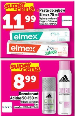 Dezodorant Adidas 50-150 ml promocja w TOPAZ